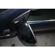 Dacia Duster 2 Batman Yarasa Ayna Kapağı Piano Black / 2018 Sonrası
