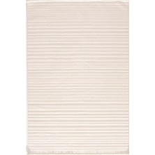 Çam Halı Eyfel 3101 Krem Romans Halı Modern Desenli Makine Halısı