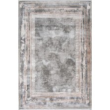 Çam Halı Naturel 1703 Gri Vizon Romans Halı Modern Desenli Makine Halısı