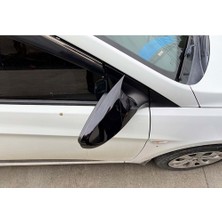 Accent Blue Sinyalsiz Batman Yarasa Ayna Kapağı Piano Black / 2011-2018