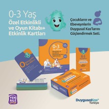 Duygusal Kas "0-3 Yaş" Özel Etkinlik ve Oyun Kitabı+ Etkinlik Kartları (Ikili Set)