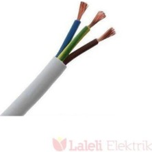 Hes 3x2,5mm Ttr Kablo Beyaz (1 Metre) 10611HSTTR