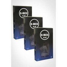 S-Box Blue Prezervatif Kayganlaştırıcılı 36 Adet