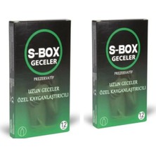 S-Box Prezervatif Uzun Geceler 24'lü ( 12+12 )