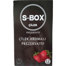 S-Box Çilek Aromalı Prezervatif S-Box Feel Condom 36 Adet