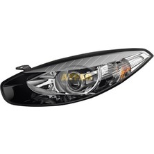 Far Sinyal Sağ Fluence 13 Siyah Çerçeveli Motorlu