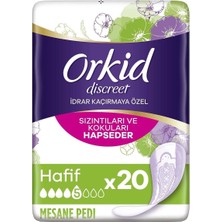 Orkid Discreet Mesane Pedi Hafif 20 Adet Idrar Kaçırmaya Özel