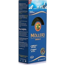 Möller's Mollers Omega-3 Şurup 250 ml