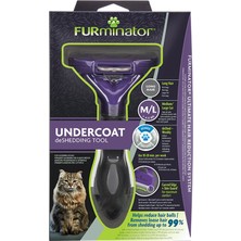 Furminator Longhair Cat Uzun Tüylü Kediler Için Tarak