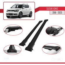 Omad Suzuki Ignıs 2016 ve Sonrası ile Uyumlu Fly Model Ara Atkı Tavan Barı Siyah