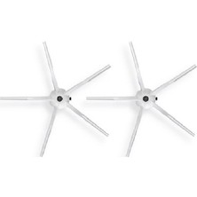 Roborock Xiaomi Roborock S7/s6/s5 Yan Köşe Fırçası 2'li Set Beyaz