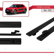 Omad Citroen C4 Cactus 2014 ve Sonrası ile Uyumlu Basıc Model Ara Atkı Tavan Barı Siyah