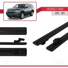 Omad Chevrolet Tahoe 2007-2014 Arası ile Uyumlu Basıc Model Ara Atkı Tavan Barı Siyah