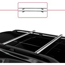 Omad Jeep Cherokee (Kk) 2008-2013 Arası ile Uyumlu Basıc Model Ara Atkı Tavan Barı Gri