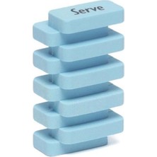 Serve Deep 0.7 mm Mekanik Kurşun Kalem Gök Mavisi - 0.7 mm Uç & Silgi - Steps Silgi