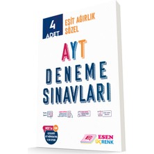 Esen Üçrenk Ayt Eşit Ağırlık+Sözel 4'lü Deneme Sınavları