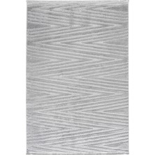 Romans Halı Çam Halı Eyfel 3107 Gri Romans Halı Modern Desenli Makine Halısı