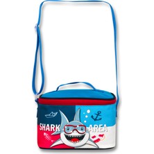 Famebag Famebag Köpek Balığı Anaokulu Çantası Beslenme Kalem Çantası Seti