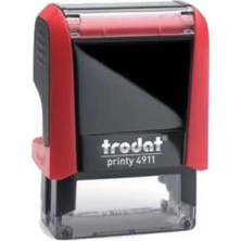 Trodat 4911 Kırmızı Gövde Kırmızı Kaşe