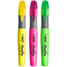 Bic Marking Highlighter Xl Fosforlu Kalem Sarı/pembe/yeşil Bic