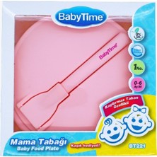 Babytime BT221 Kaydırmaz Mama Tabağı - Pembe 769721684758