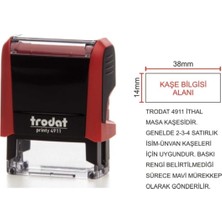 Trodat Siyah Evrak Kaşesi 4911