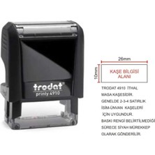 Trodat 4910 - Isim Ünvan Kaşesi - Yazısı Dahil 4910 -