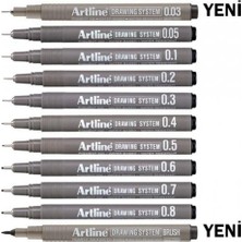 Artline Drawing System Teknik Çizim Kalemi 11'li Tam Set-