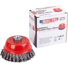 Baytec Burgulu Çanak Fırça 100 mm MK1170
