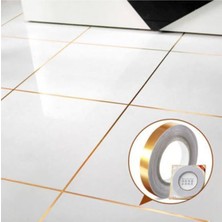 Orjini 1 cm 50 Metre Gri Fayans Arası Şerit Bant Dekoratif Dekor Bant