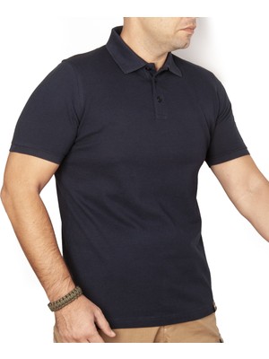 Yds Professional Polo T-Shirt -Lacivert (Profesyonel Kisa Kollu Polo T-Shirt)