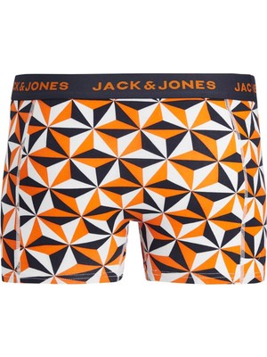 Jack & Jones Jacgeometrıc Gems Trunks Turuncu Erkek Boxer