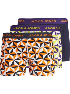 Jack & Jones Jacgeometrıc Gems Trunks Turuncu Erkek Boxer