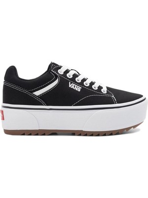 Vans VN0A5JLEBLK1 Seldan Platform St Günlük Ayakkabı Siyah-Beyaz