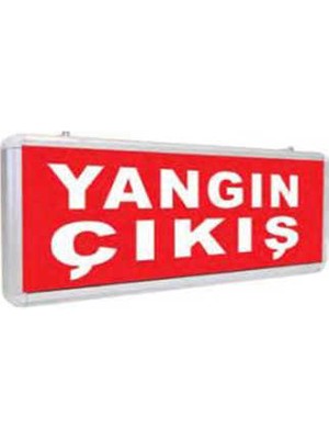 Ycl YAC-410 Acil Yangın Çıkış Yönlendirme Tabelası