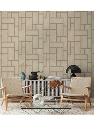 İnci Concept Adawall Roka 23108-3 Geometrik Desen Duvar Kağıdı 16,50 M²