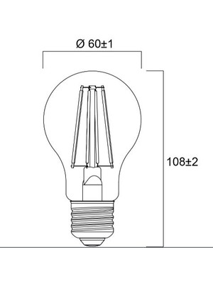 Sylvania 9W E27 2700K LED Ampul Dim Edilebilir 3 Adet