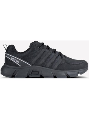 Lescon Easystep Legend 5 Siyah Erkek Spor Ayakkabı Hafif ve Esnek Taban Yapısı ile Konforlu