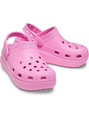 Crocs Classic Crocs Cutie Clog Kadın Topuklu Pembe Terlik 207708-6SW