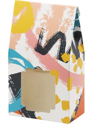 Ambalaj Pazarı Asetat Pencereli Draje Kutusu Küçük - 100 Adet