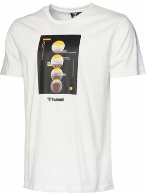 Hummel Slas Erkek Beyaz Tişört 911753-9003 L - Beyaz