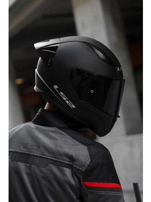 LS2 Rapıd 2 Race Mat Siyah Kask M Beden Hafif Polikarbon Malzeme ile Dayanıklı ve Konforlu