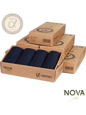 Nova Socks Bambu Erkek Soket Dikişsiz 4'lü Çorap Alpha Serisi