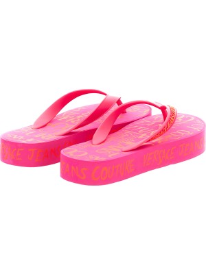 Versace Jeans Couture Pembe Kadın Terlik 74VA3SQ8ZS624PR7