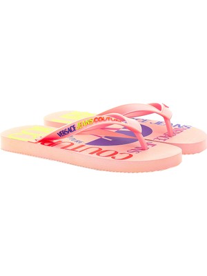 Versace Jeans Couture Pembe Kadın Terlik 74VA3SQ7ZS628PW9