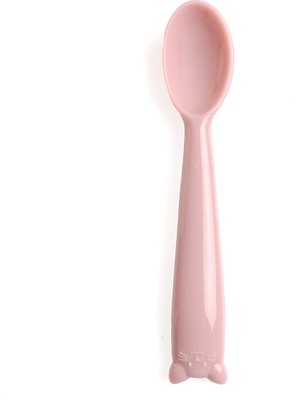Baby Plus Silikon Mama Kaşığı Lila