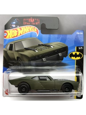 Hot Wheels New - Yeni Batman Batmobıle Mat Haki Renk 1:64 Ölçek Hot Wheels Marka 5/5