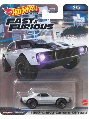 Hot Wheels Fast-Furious Premium Arabalar HNW46 - 1967 Chevy Camaro Offroad