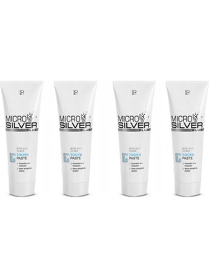 Lr Microsilver Plus Diş Macunu 4X75 ml