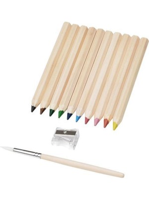 IKEA Mala Kalem Seti, Çeşitli Renklerle 10 Adet Ergonomik Tasarımlı Kalemler